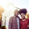 couple illustrating a VA loan refinance