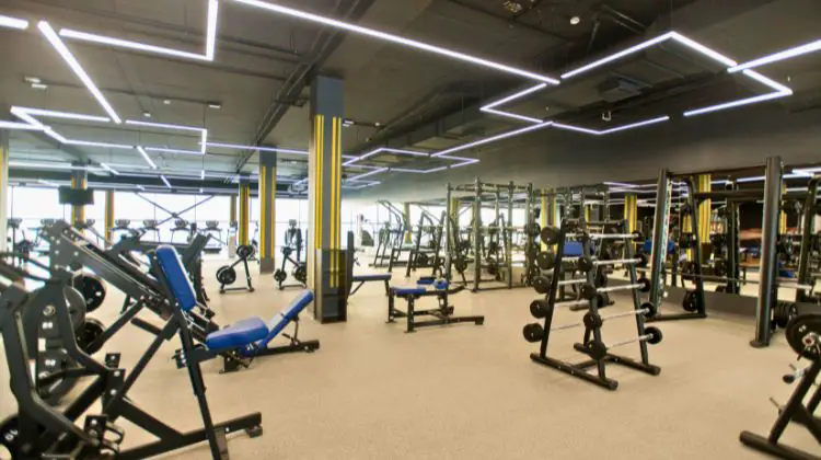 Photo of a gym and exercise equipment