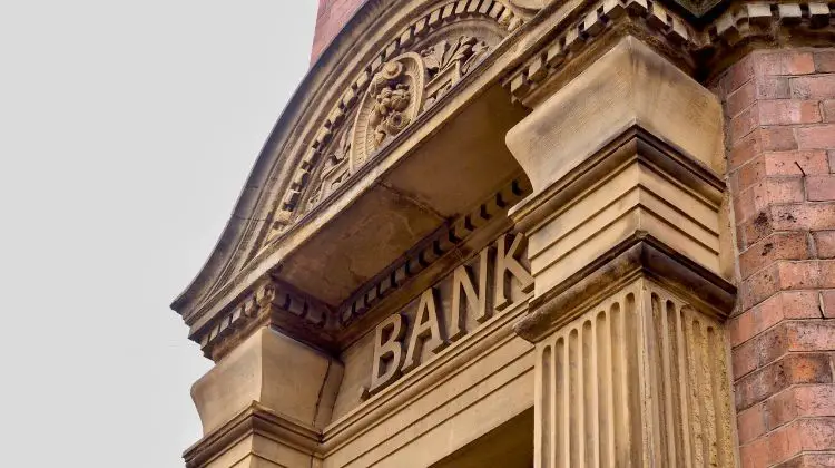 old bank exterior