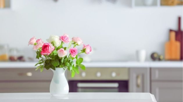 flowers in a vase