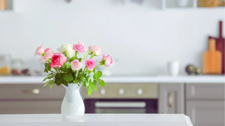 flowers in a vase